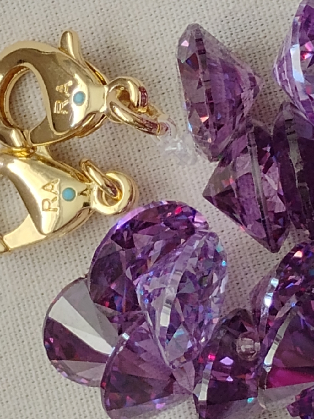 *Set of 2* Roxanne Assoulin The Cubic Cluster Necklace - Picture 4 of 4